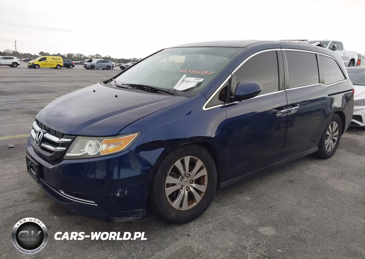 2017 Honda Odyssey Ex-L VIN:5FNRL5H65HB000951 - 2