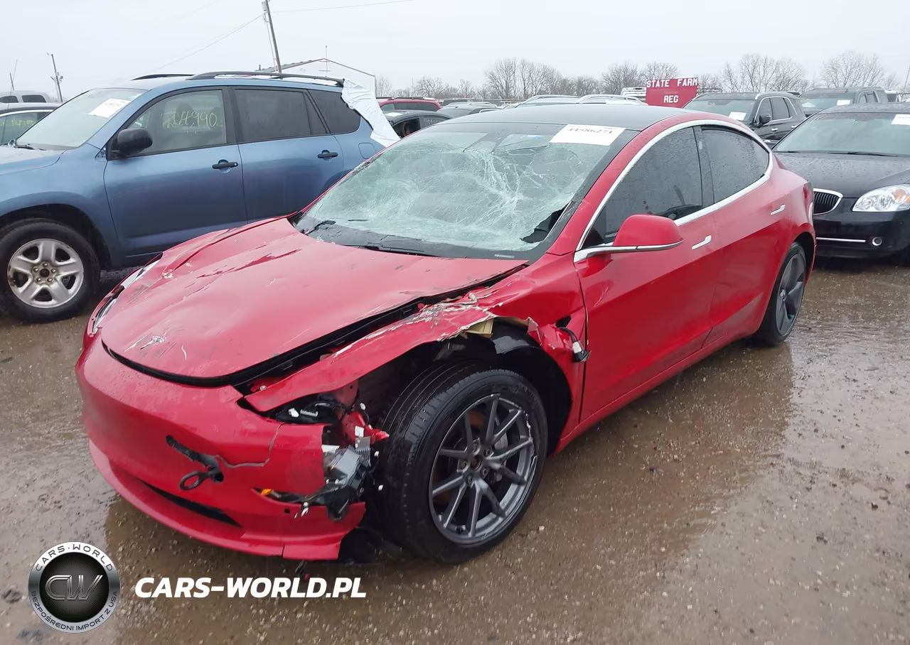 2020 Tesla Model 3 Long Range Dual Motor All-Wheel Drive VIN:5YJ3E1EB1LF600384 - 2