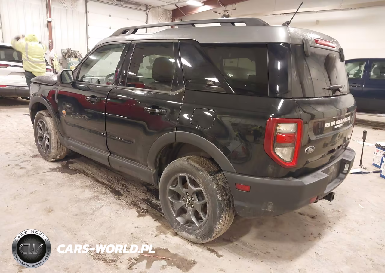 2021 Ford Bronco Sport Badlands VIN:3FMCR9D95MRA02814 - 3