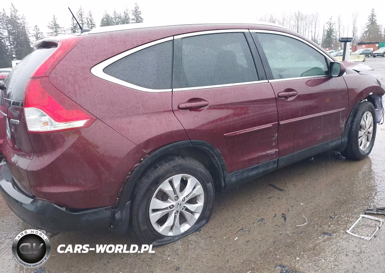 2013 Honda Cr-V Ex-L VIN:5J6RM4H76DL006615 - 2