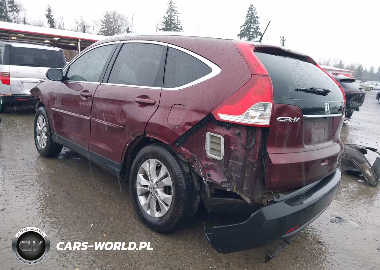 2013 Honda Cr-V Ex-L VIN:5J6RM4H76DL006615 - 3