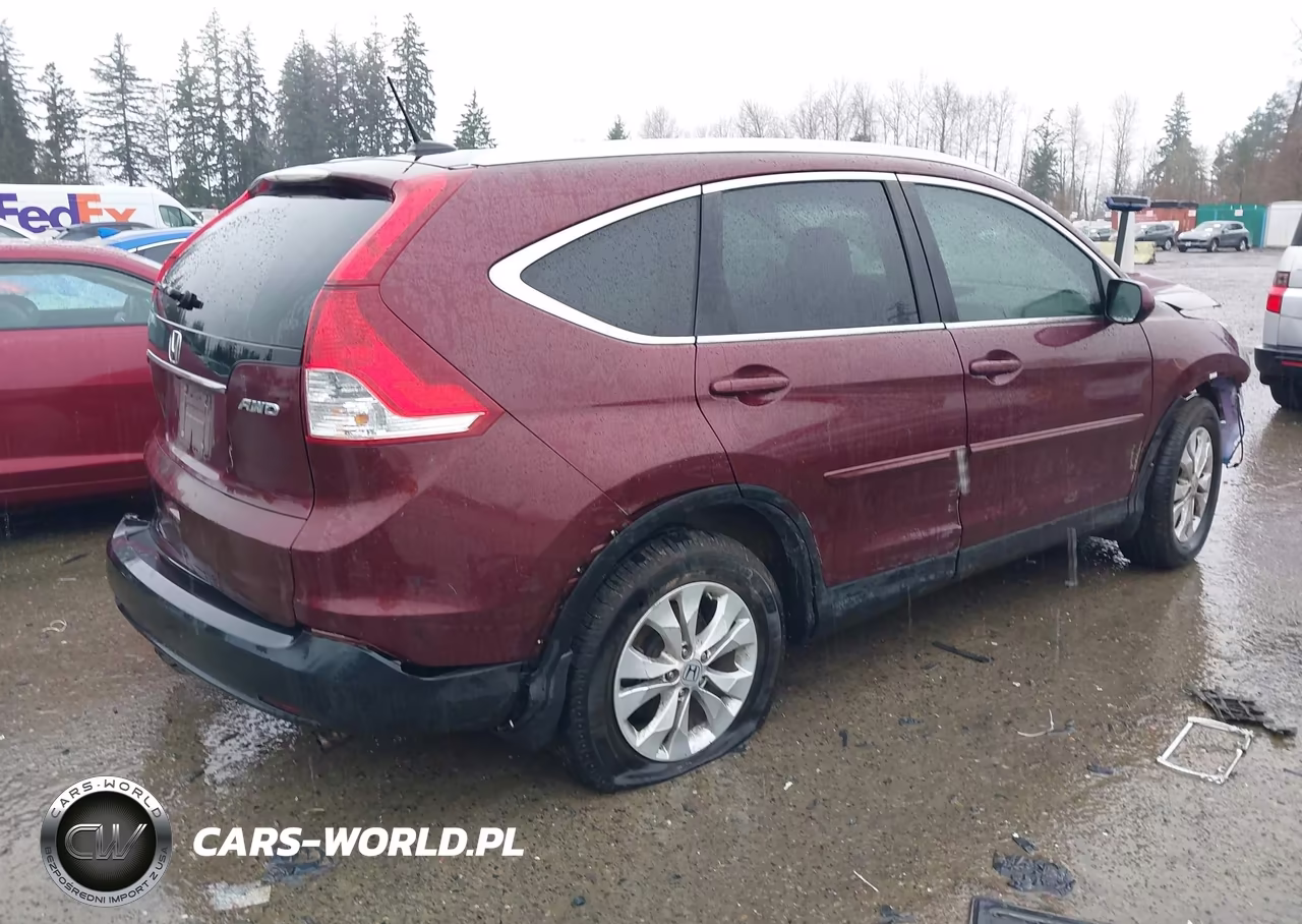 2013 Honda Cr-V Ex-L VIN:5J6RM4H76DL006615 - 4