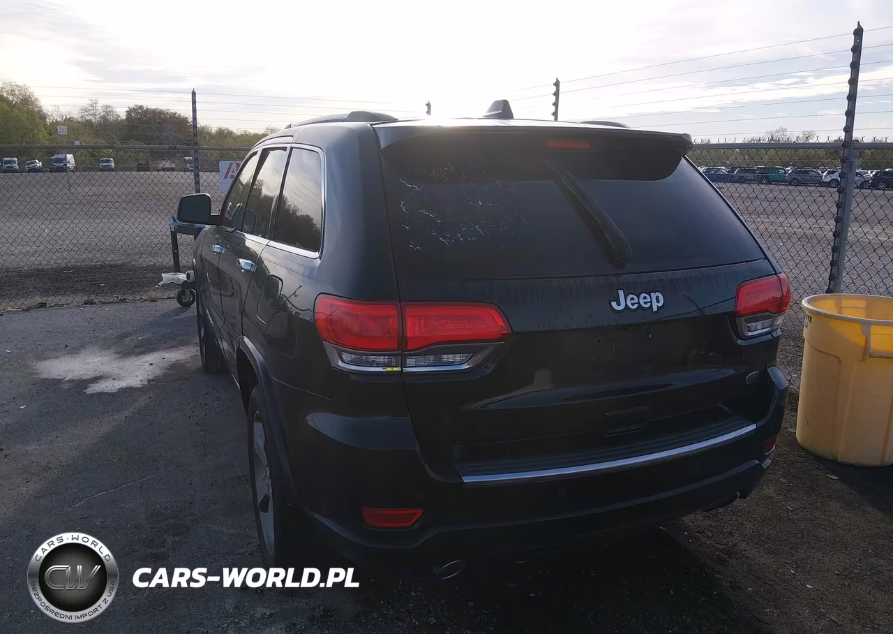 2014 Jeep Grand Cherokee Overland VIN:1C4RJECG4EC357262 - 3