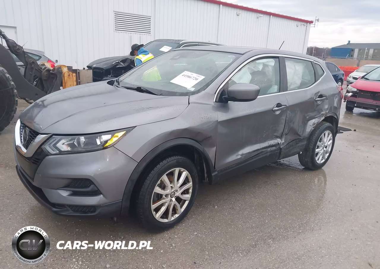 2021 Nissan Rogue Sport S Fwd Xtronic Cvt VIN:JN1BJ1AV5MW301696 - 2