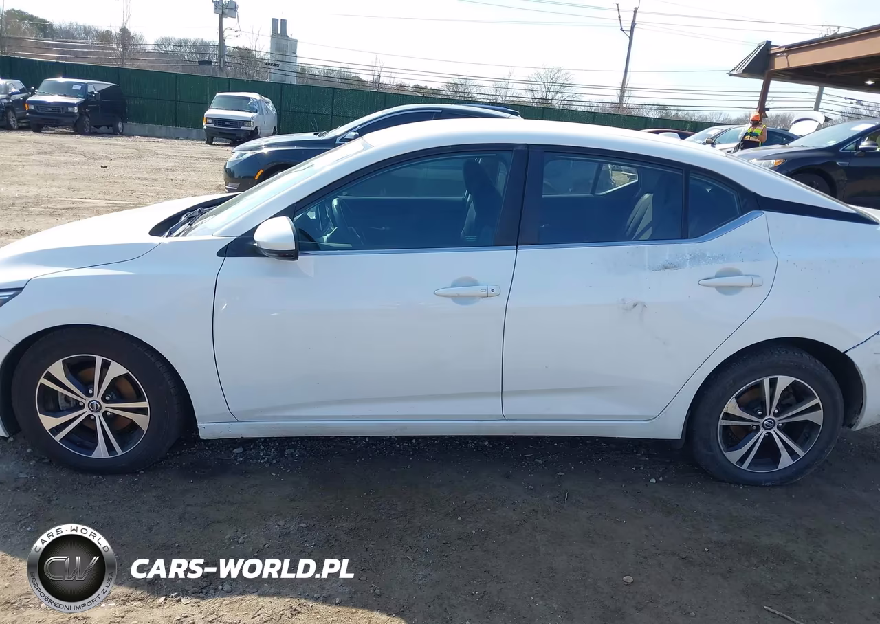 2020 Nissan Sentra Sv Xtronic Cvt VIN:3N1AB8CV6LY212256 - 14