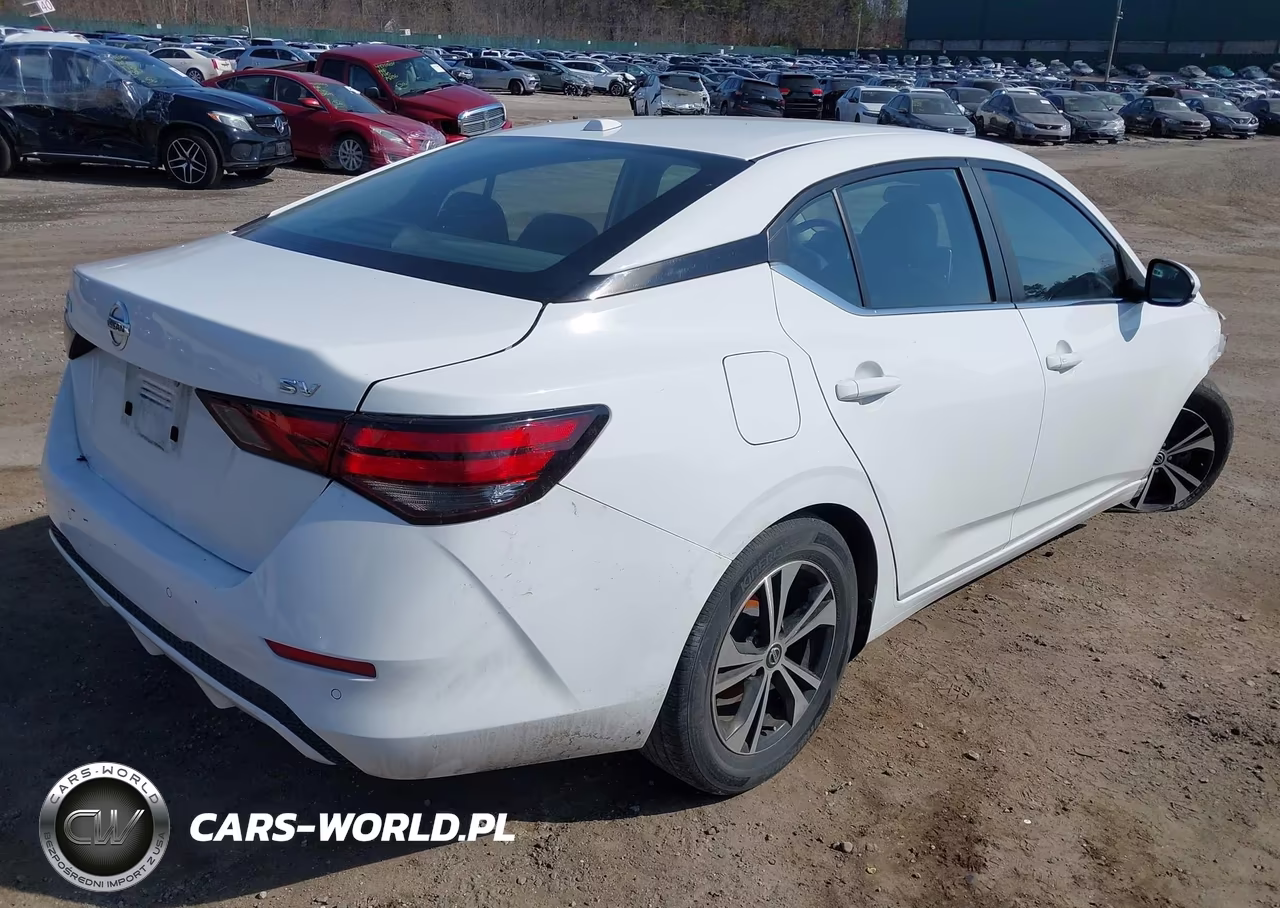 2020 Nissan Sentra Sv Xtronic Cvt VIN:3N1AB8CV6LY212256 - 4
