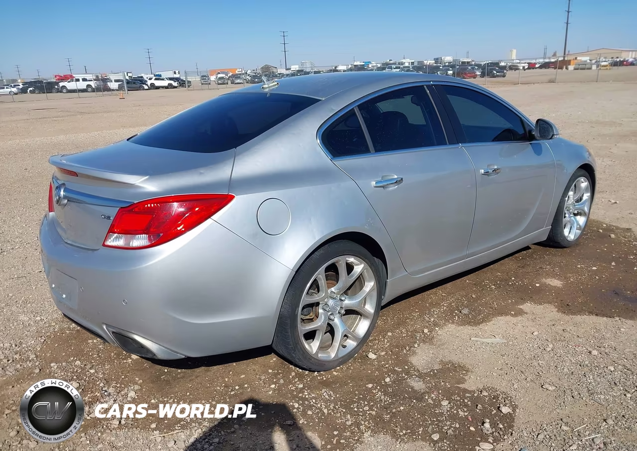2012 Buick Regal Gs VIN:2G4GV5GV0C9190001 - 4