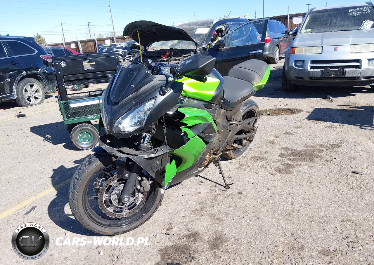 2014 Kawasaki Ex650 F VIN:JKAEXEF12EDA16406 - 2