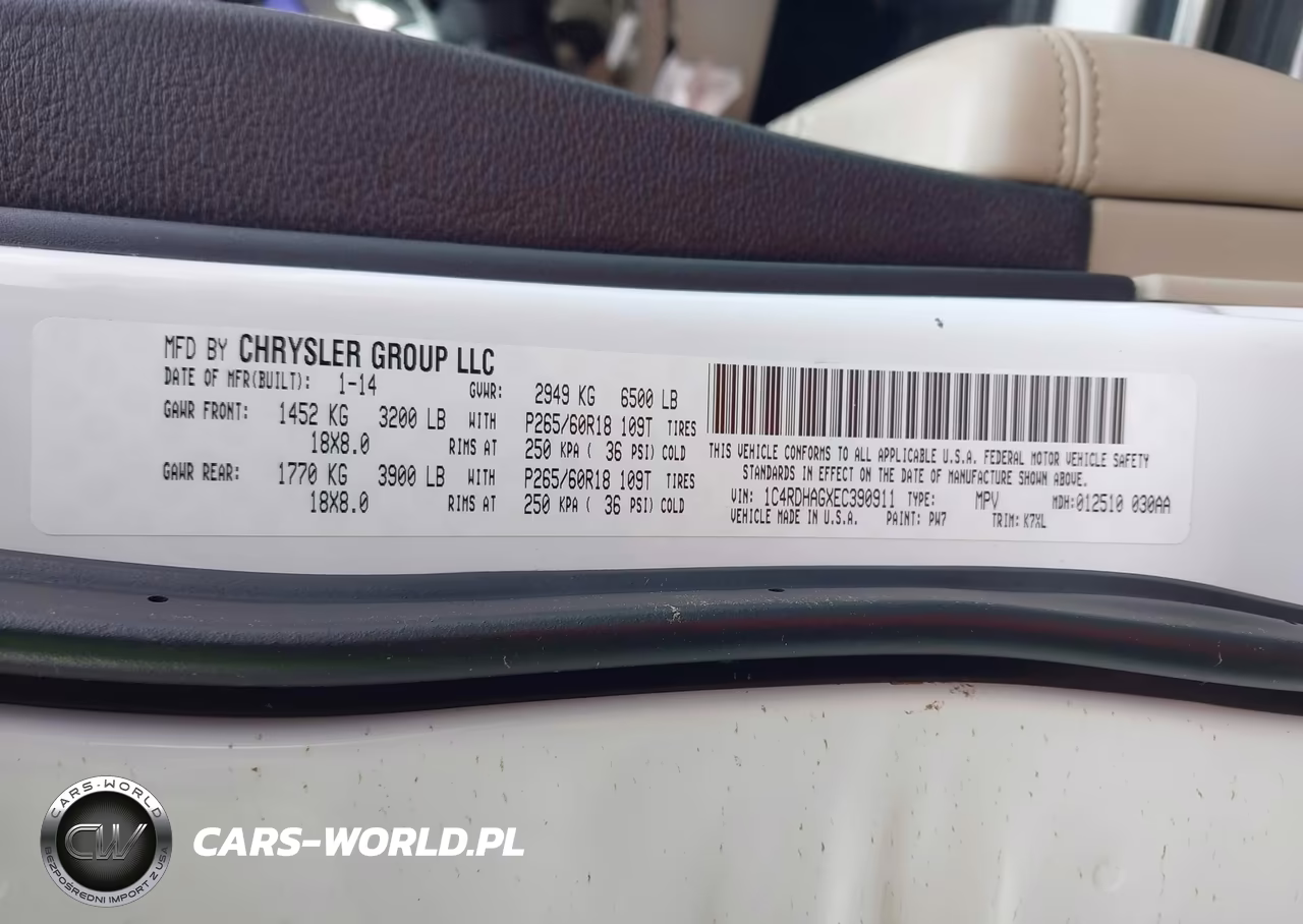 2014 Dodge Durango Sxt VIN:1C4RDHAGXEC390911 - 9