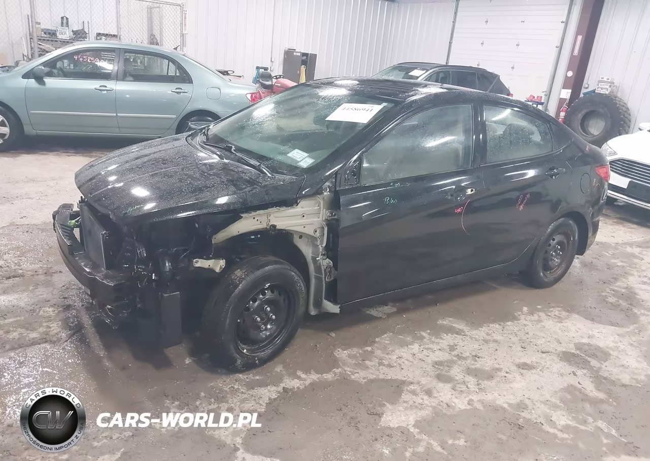 2017 Hyundai Accent Se VIN:KMHCT4AE5HU355624 - 2