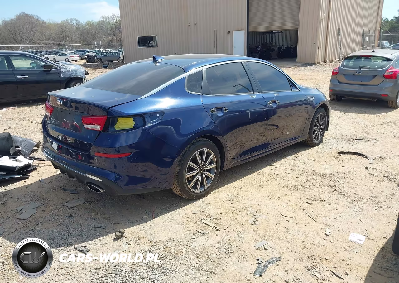 2019 Kia Optima Lx VIN:5XXGT4L32KG376994 - 4