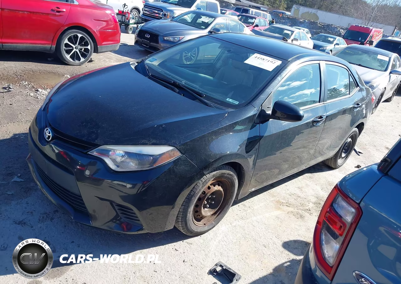 2014 Toyota Corolla Le VIN:2T1BURHE1EC093612 - 2