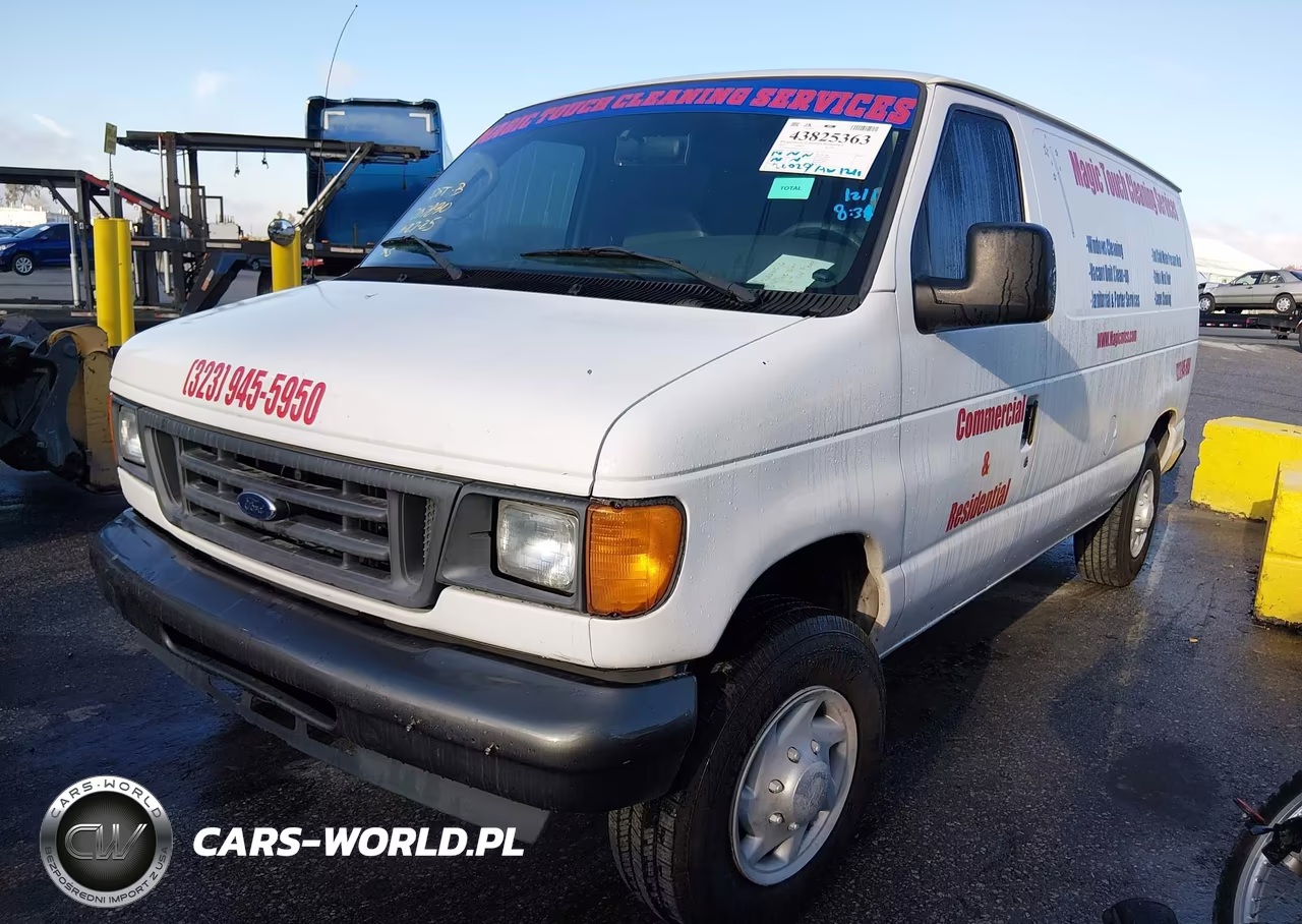 2007 Ford E-150 Commercial-Recreational VIN:1FTNE14W77DA26738 - 2