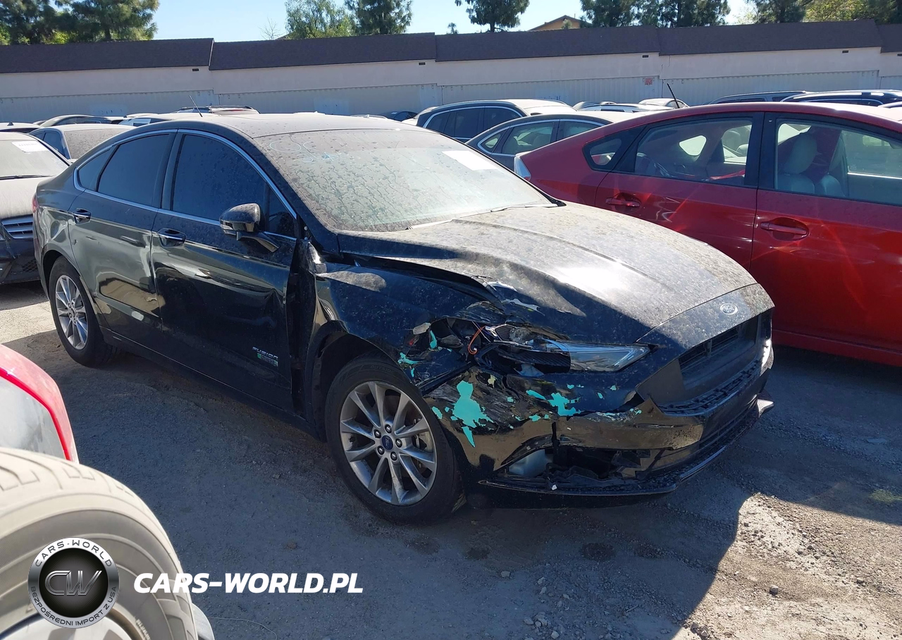 2017 Ford Fusion Energi Se Luxury