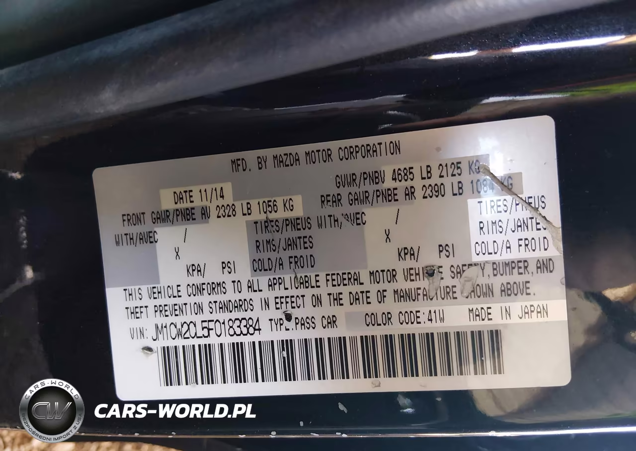 2015 Mazda Mazda5 Touring VIN:JM1CW2CL5F0183384 - 9