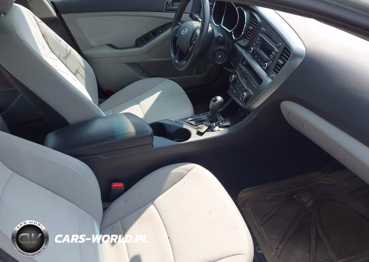 2012 Kia Optima Lx VIN:KNAGM4A78C5296489 - 5