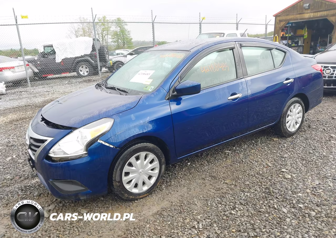 2019 Nissan Versa 1.6 Sv VIN:3N1CN7AP4KL807570 - 2