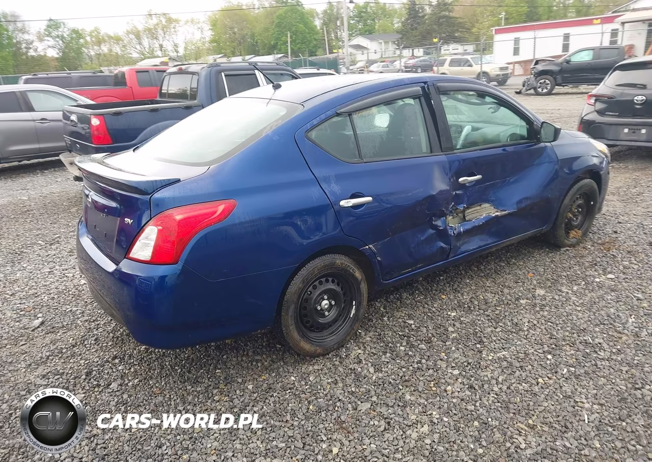 2019 Nissan Versa 1.6 Sv VIN:3N1CN7AP4KL807570 - 4