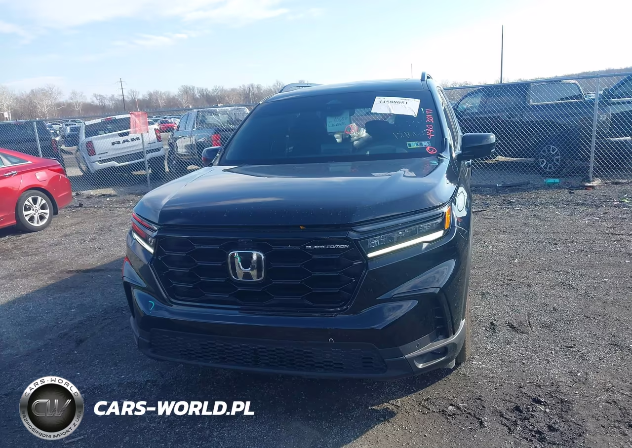 2025 Honda Pilot Black VIN:5FNYG1H91SB177118 - 12