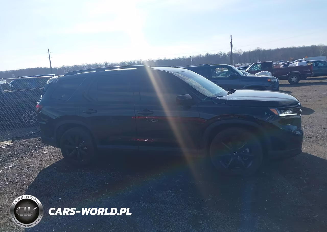 2025 Honda Pilot Black VIN:5FNYG1H91SB177118 - 13