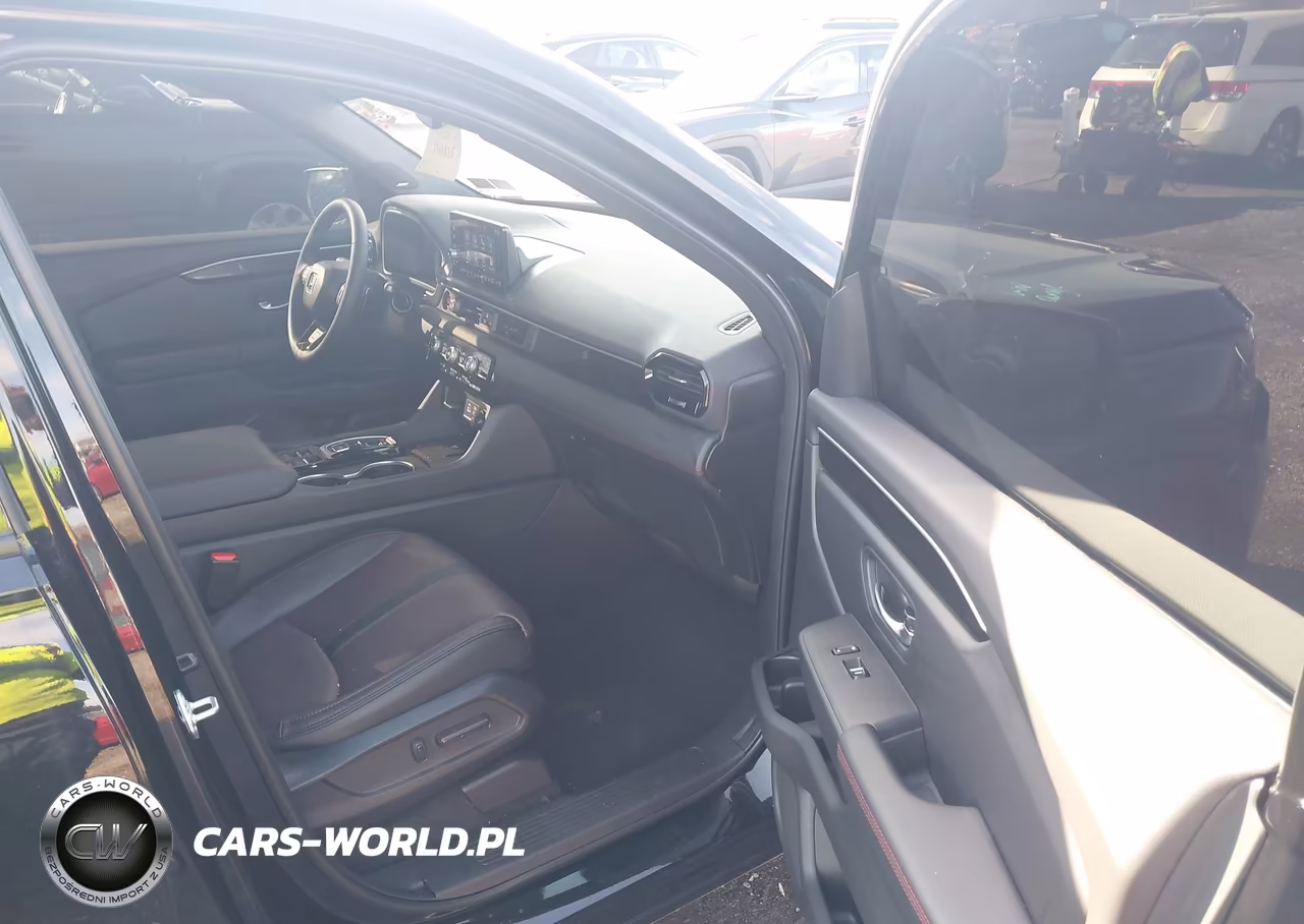 2025 Honda Pilot Black VIN:5FNYG1H91SB177118 - 5
