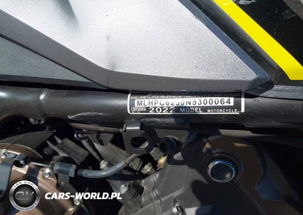 2022 Honda Cbr500 Ra VIN:MLHPC6250N5300064 - 10