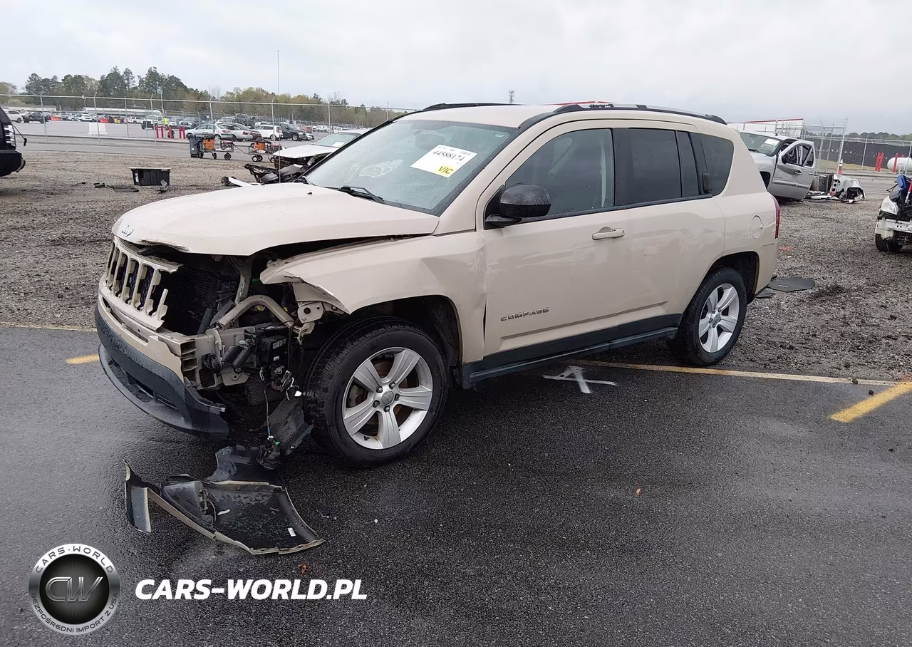 2017 Jeep Compass Sport 4X4 VIN:1C4NJDBB2HD154433 - 2