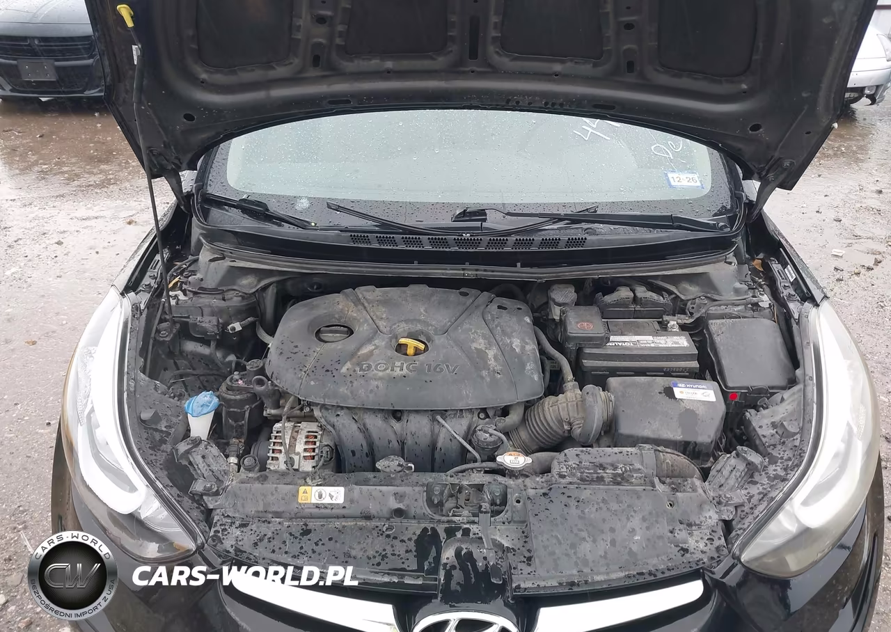 2014 Hyundai Elantra Se VIN:KMHDH4AE6EU093680 - 10