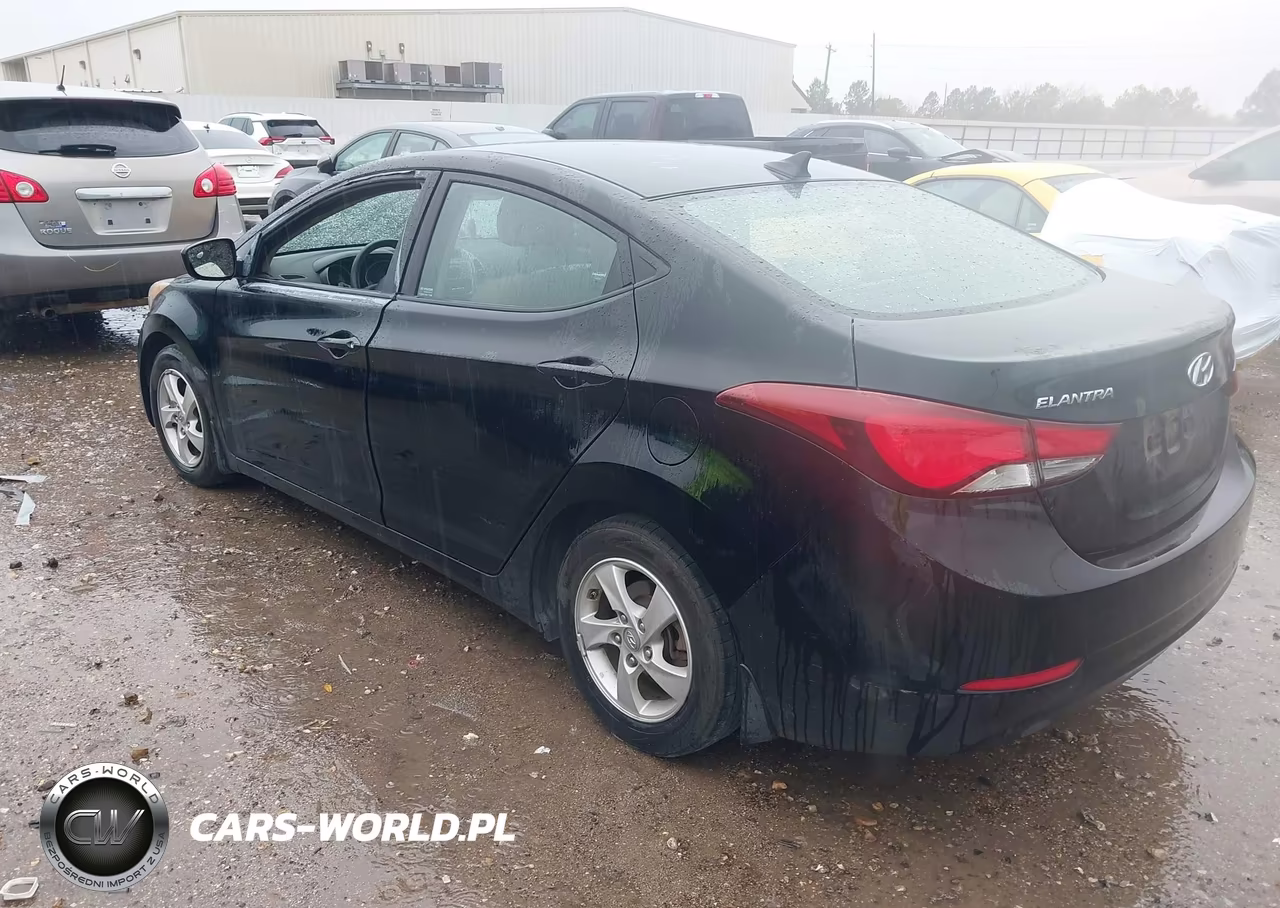 2014 Hyundai Elantra Se VIN:KMHDH4AE6EU093680 - 3