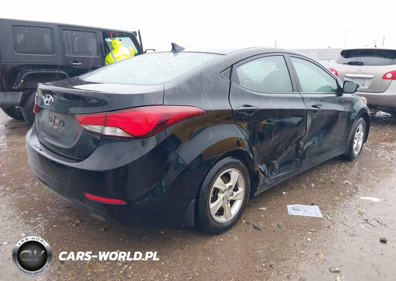 2014 Hyundai Elantra Se VIN:KMHDH4AE6EU093680 - 4