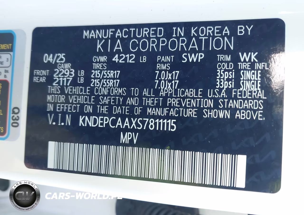 2025 Kia Seltos Lx VIN:KNDEPCAAXS7811115 - 8