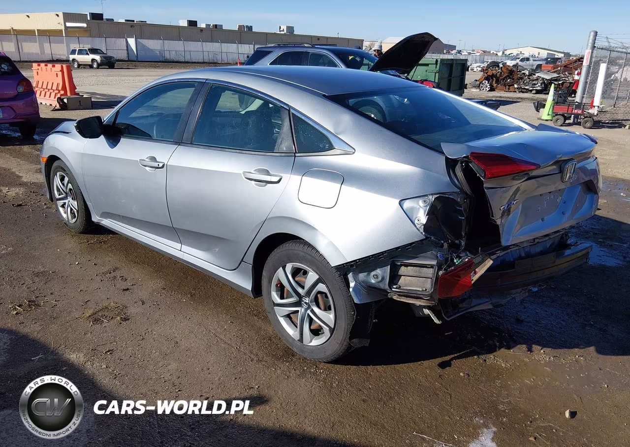 2017 Honda Civic Lx VIN:19XFC2F5XHE055087 - 3