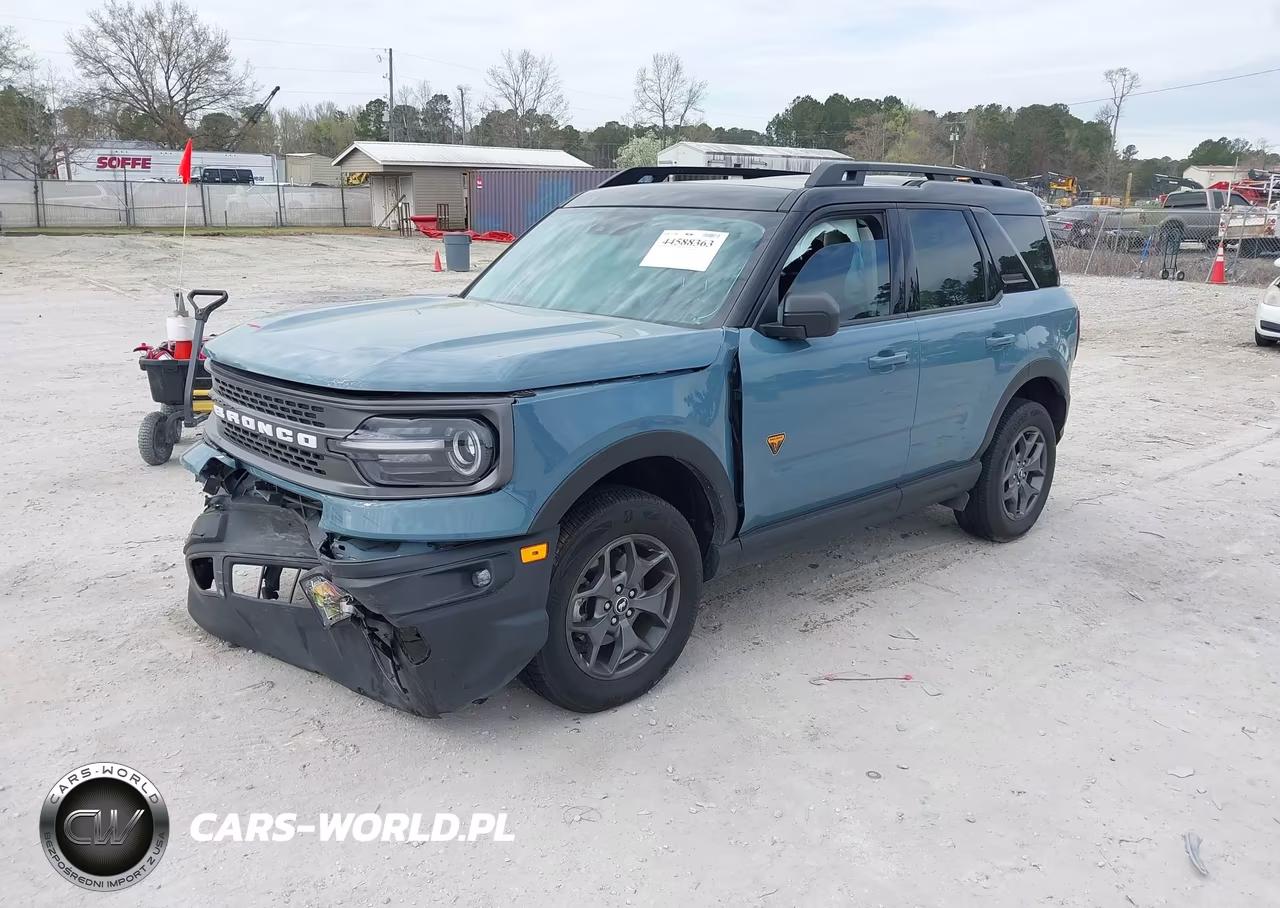 2021 Ford Bronco Sport Badlands VIN:3FMCR9D99MRA77600 - 2