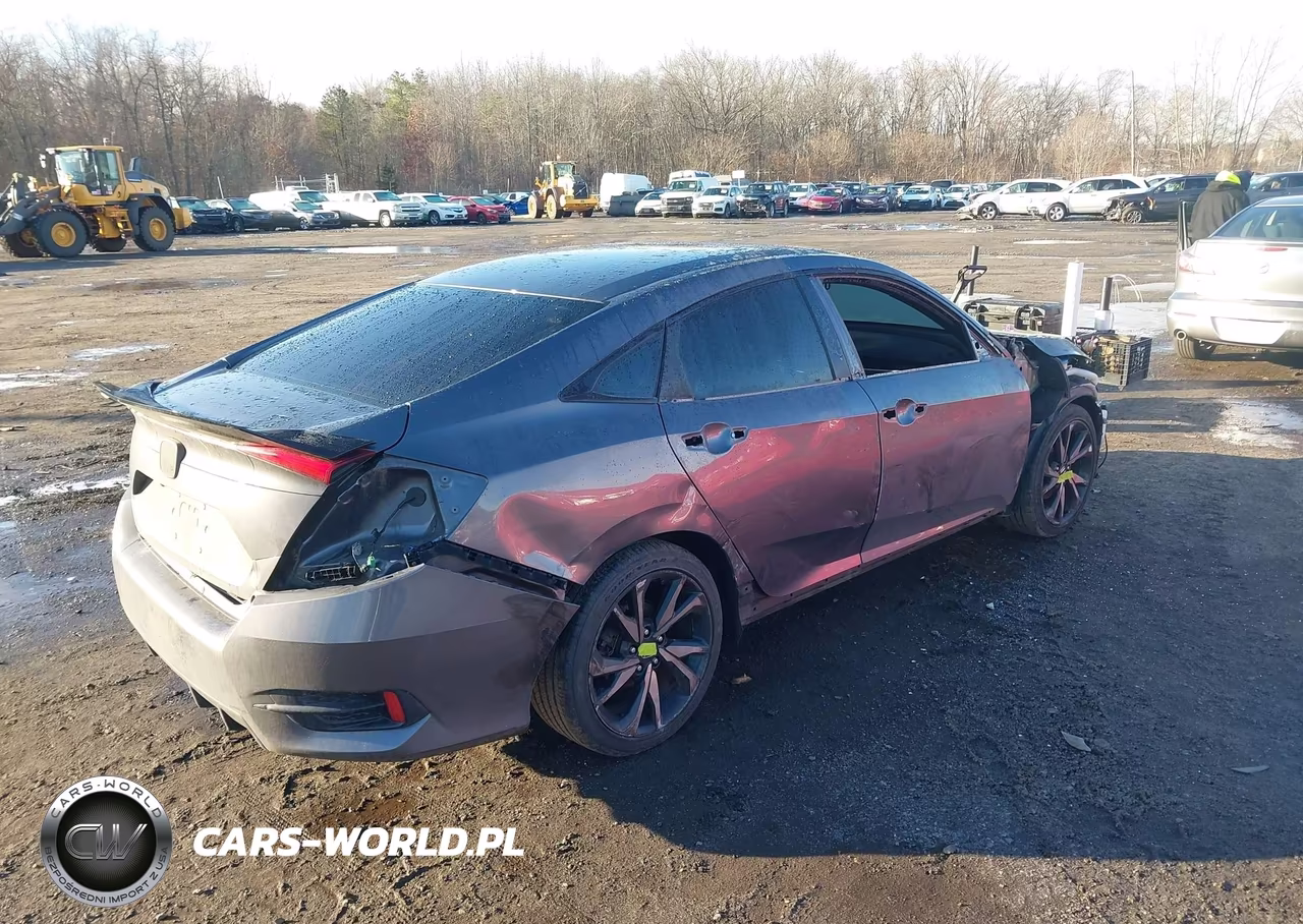 2019 Honda Civic Sport VIN:2HGFC2F89KH565955 - 18