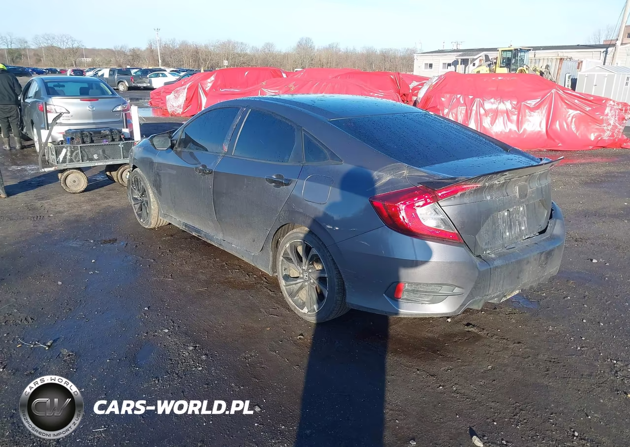 2019 Honda Civic Sport VIN:2HGFC2F89KH565955 - 3