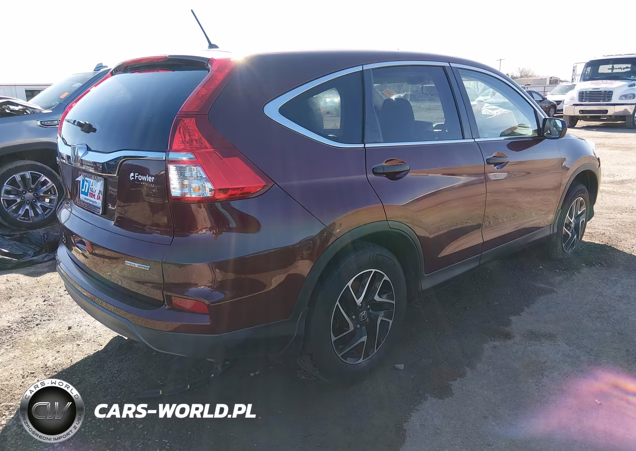 2016 Honda Cr-V Se VIN:2HKRM3H48GH515636 - 4