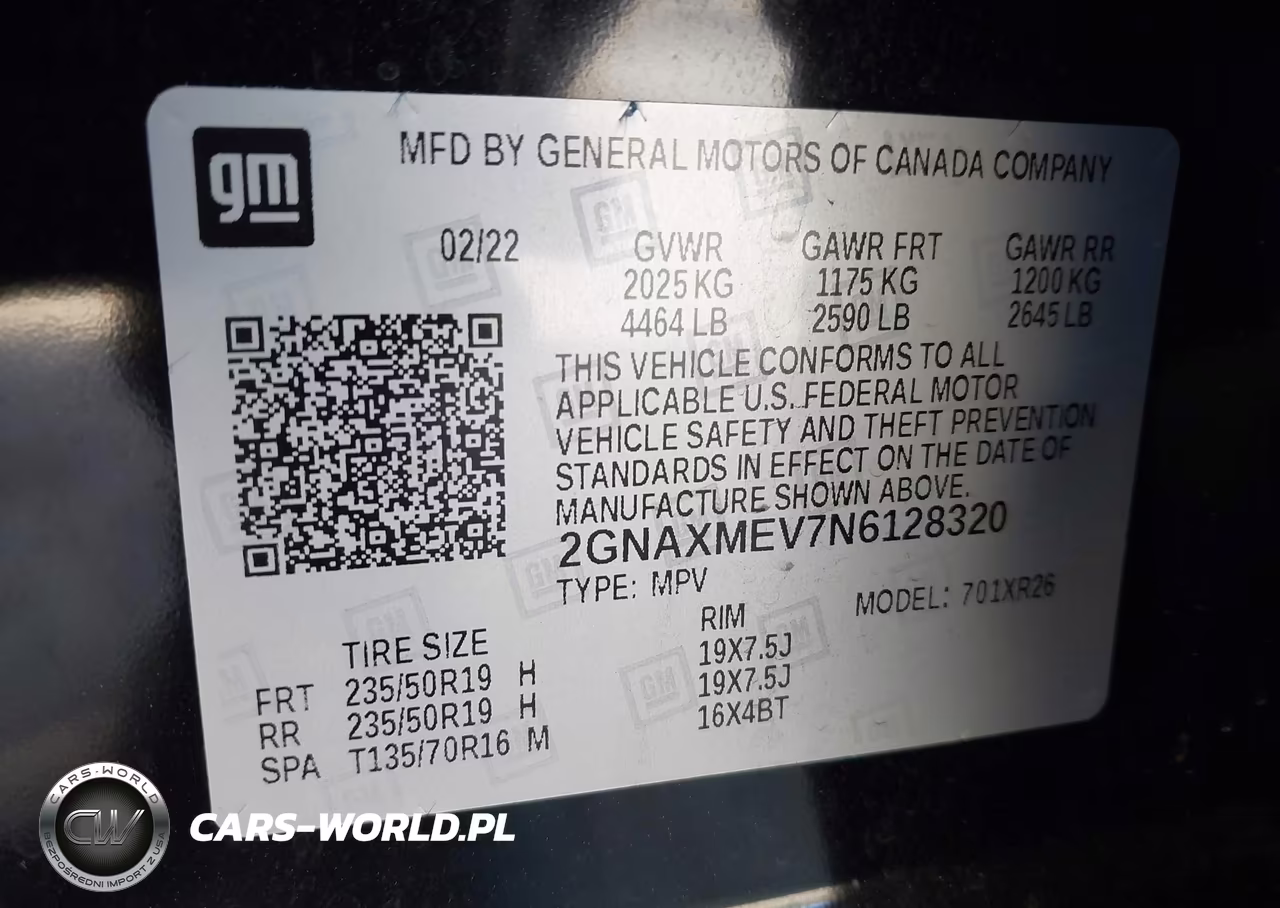 2022 Chevrolet Equinox Fwd Rs VIN:2GNAXMEV7N6128320 - 9