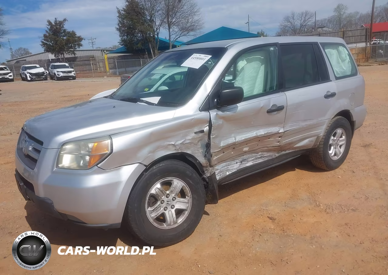 2006 Honda Pilot Lx VIN:5FNYF28136B000109 - 2