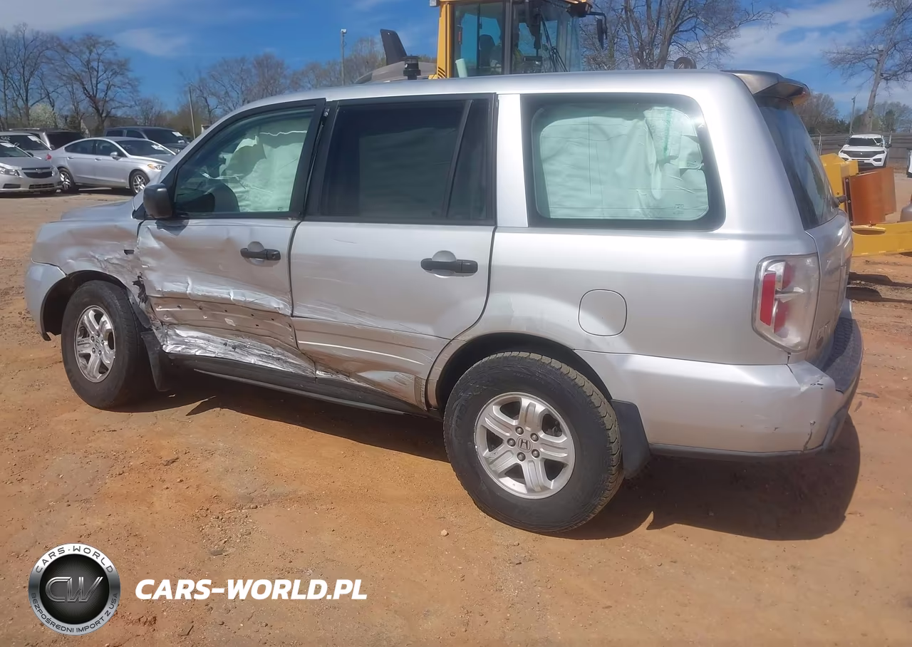 2006 Honda Pilot Lx VIN:5FNYF28136B000109 - 3