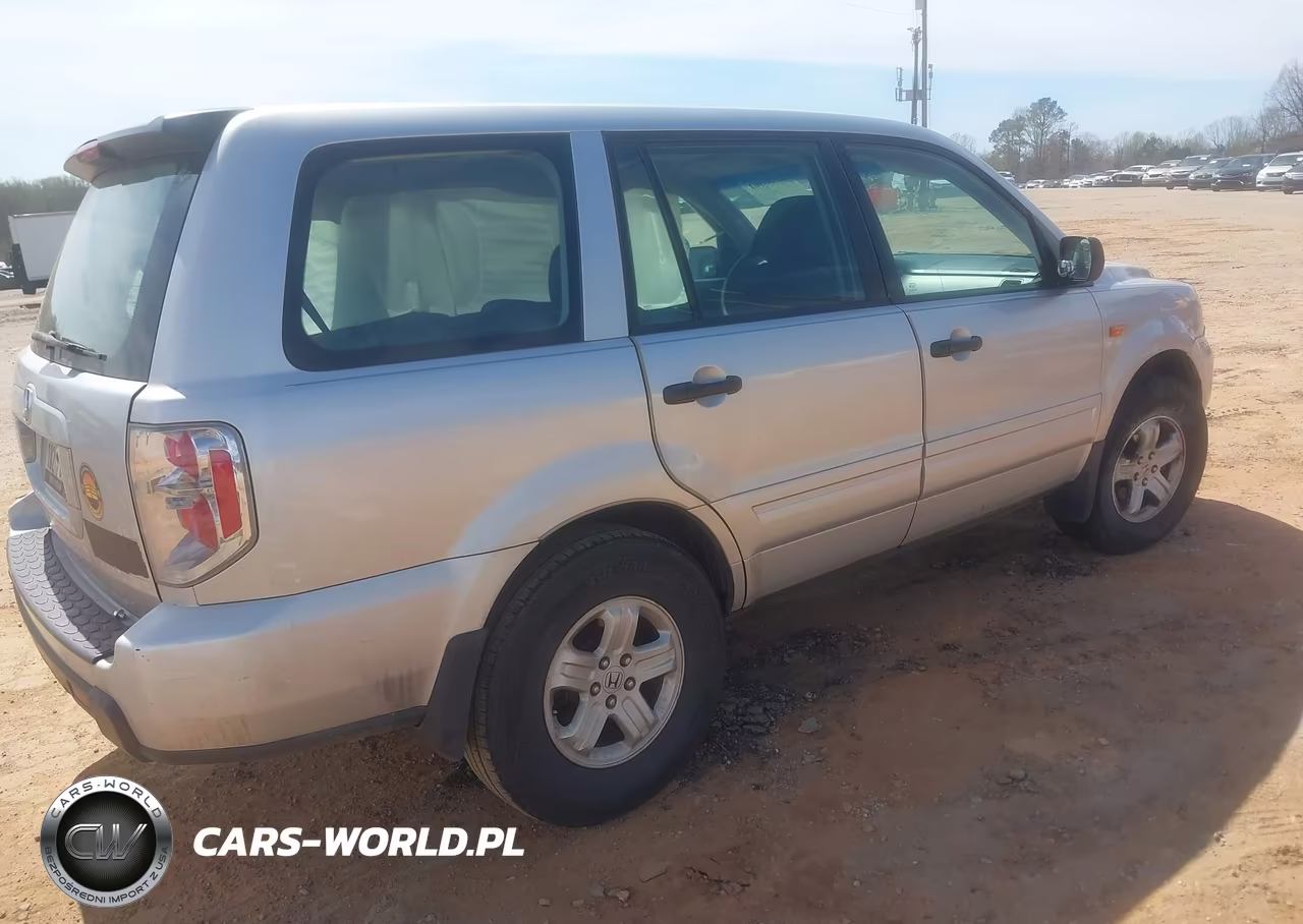 2006 Honda Pilot Lx VIN:5FNYF28136B000109 - 4