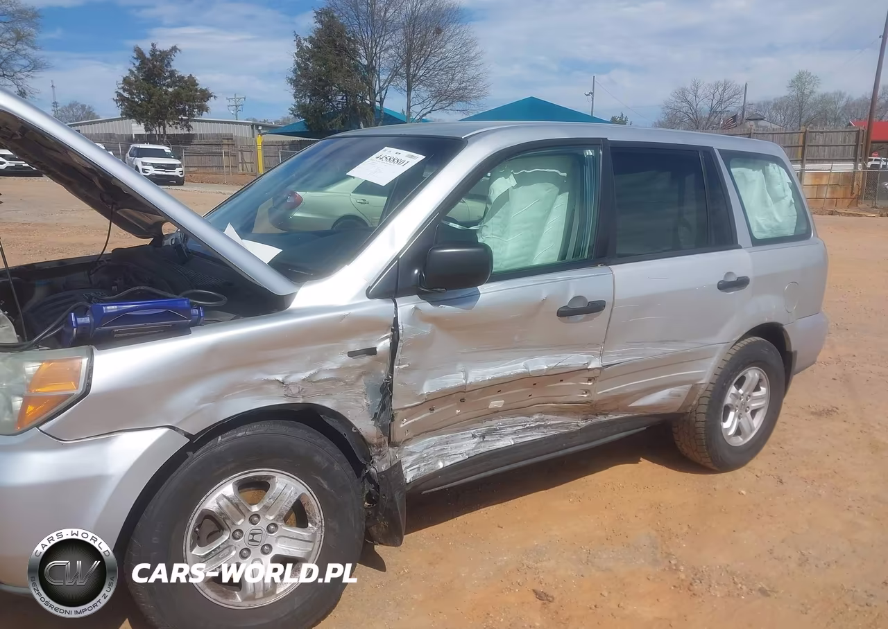 2006 Honda Pilot Lx VIN:5FNYF28136B000109 - 6
