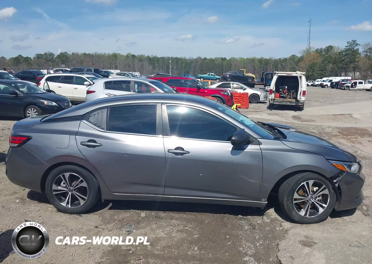 2021 Nissan Sentra Sv Xtronic Cvt VIN:3N1AB8CV4MY248562 - 13