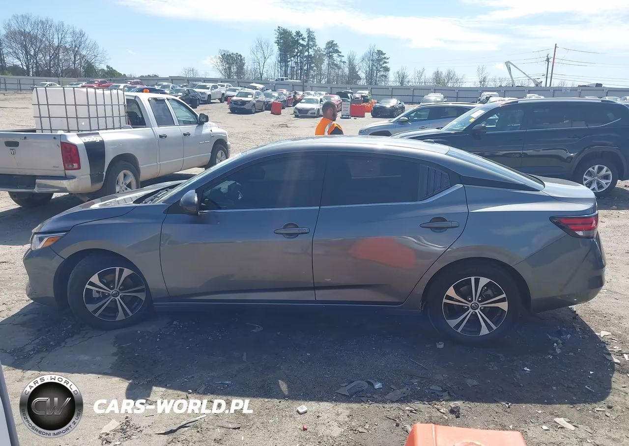2021 Nissan Sentra Sv Xtronic Cvt VIN:3N1AB8CV4MY248562 - 14