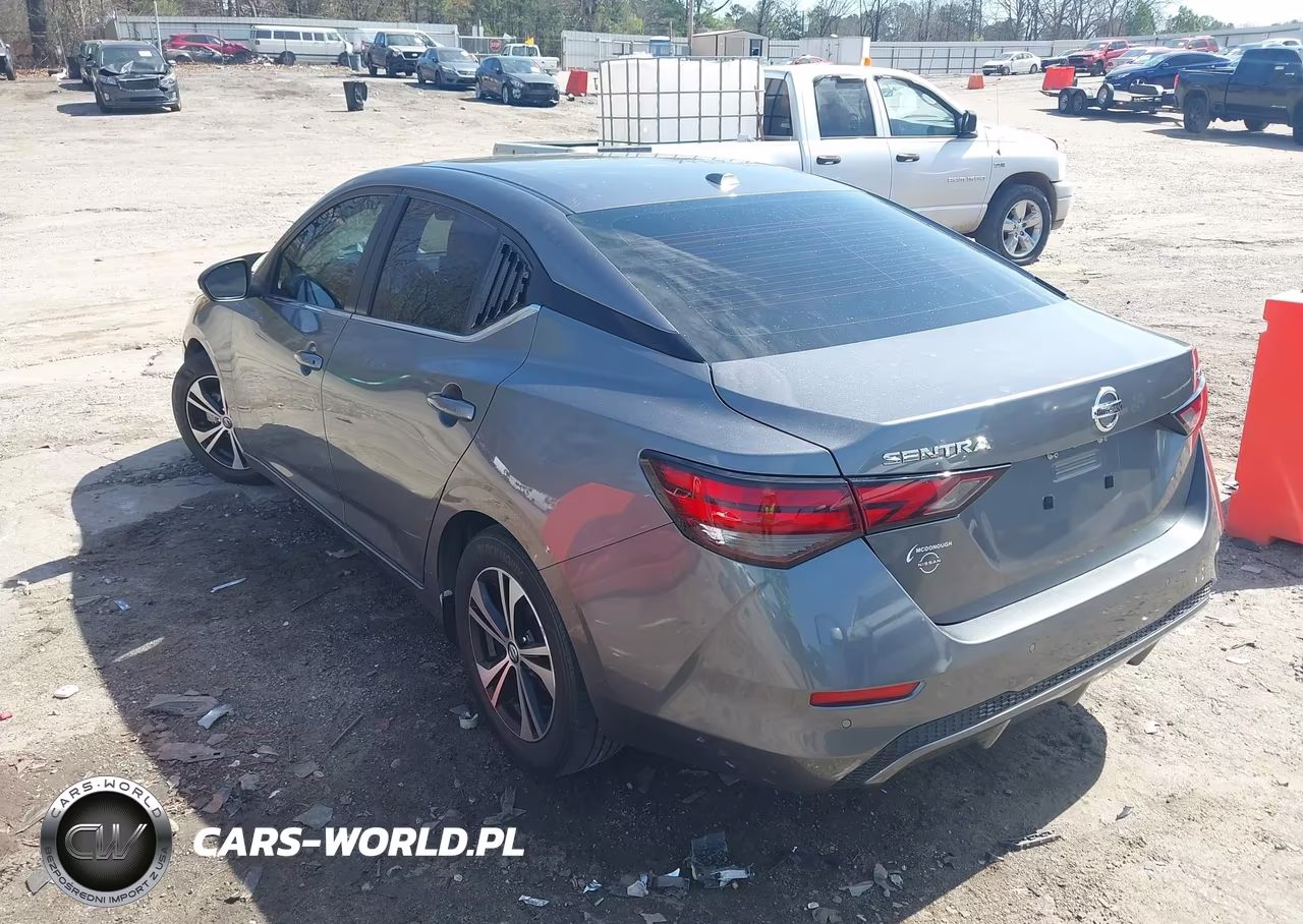 2021 Nissan Sentra Sv Xtronic Cvt VIN:3N1AB8CV4MY248562 - 3