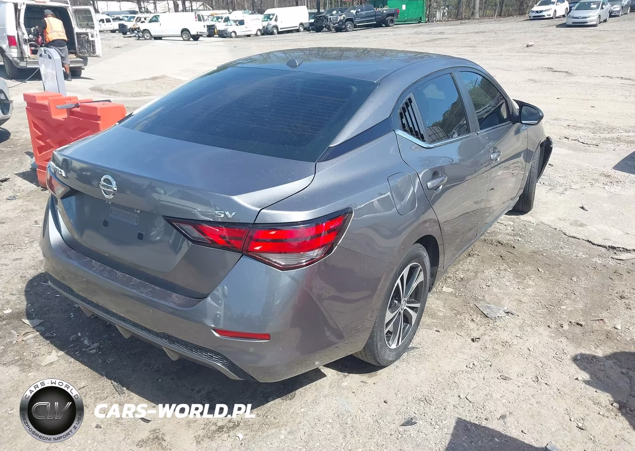 2021 Nissan Sentra Sv Xtronic Cvt VIN:3N1AB8CV4MY248562 - 4