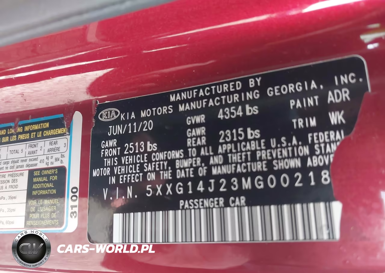 2021 Kia K5 Lxs VIN:5XXG14J23MG002185 - 9