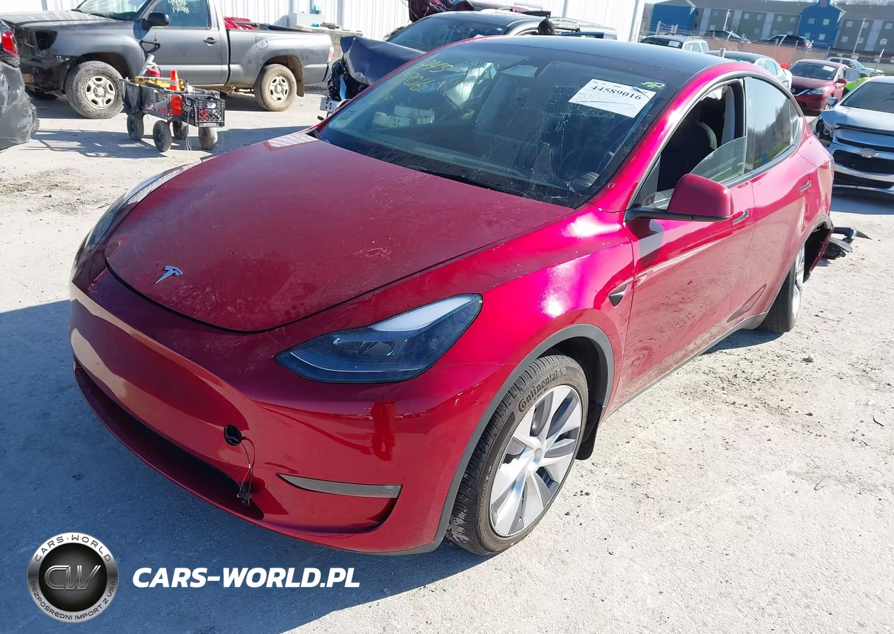 2024 Tesla Model Y Long Range Dual Motor All-Wheel Drive VIN:7SAYGAEEXRF074343 - 2