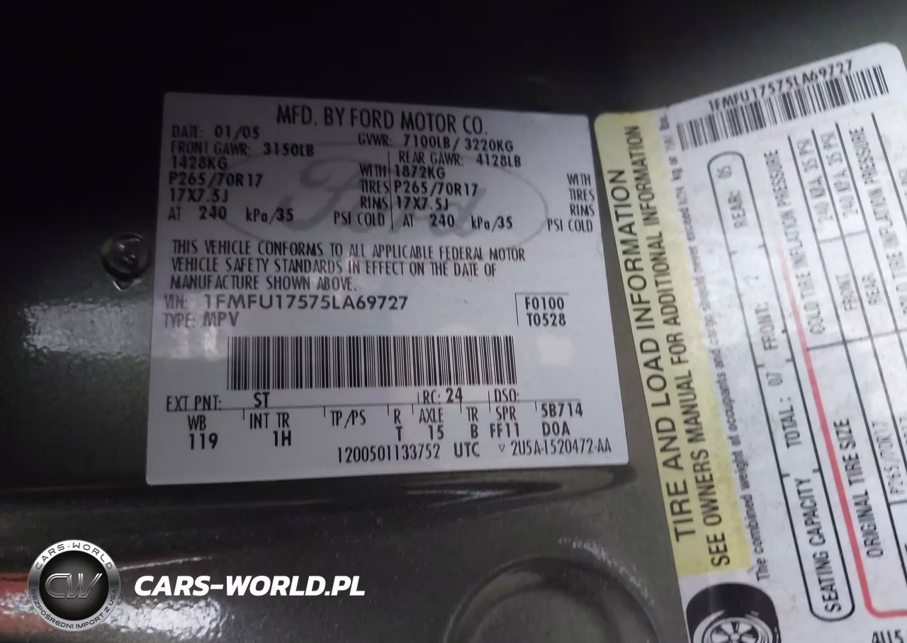 2005 Ford Expedition Eddie Bauer-King Ranch VIN:1FMFU17575LA69727 - 9