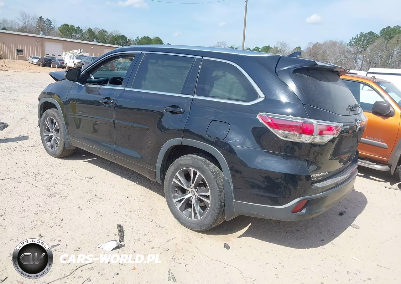 2016 Toyota Highlander Xle V6 VIN:5TDJKRFH7GS282791 - 3