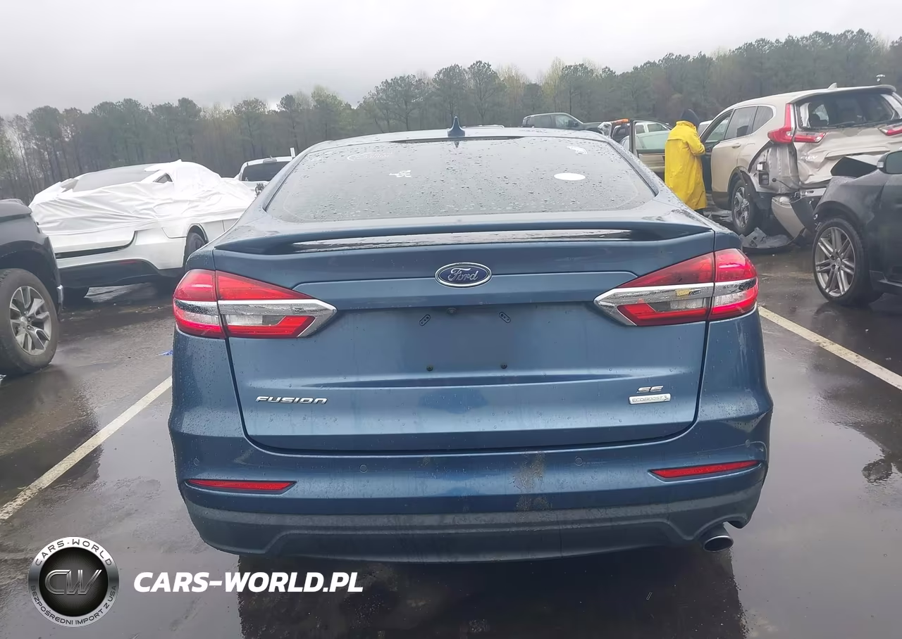 2019 Ford Fusion Se VIN:3FA6P0HD8KR159872 - 16